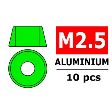 Team Corally Aluminium Washer For M2.5 Socket Head Screws