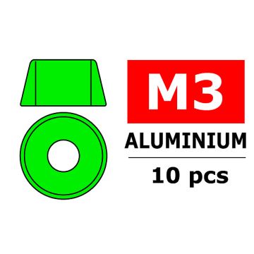 Team Corally Aluminium Washer For M3 Socket Head Screws O