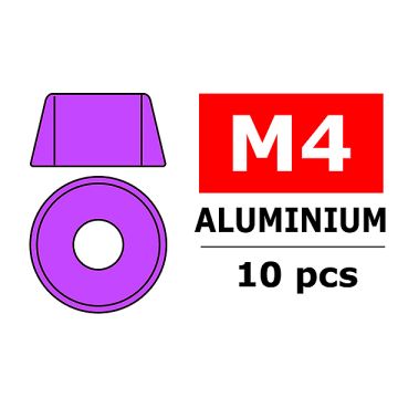 Team Corally Aluminium Washer For M4 Socket Head Screws O
