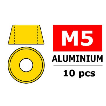Team Corally Aluminium Washer For M5 Socket Head Screws O