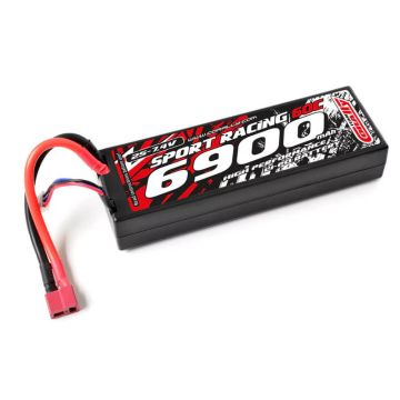 Corally Lipo Battery 60C 6900mah 2S 7.4v w/T-Plug