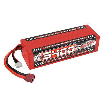Corally Sport 5400mah 11.1v 3S 50C Hard Case LiPo RC Car Battery w/ Deans