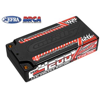 Corally Voltax 120c 4200mAh 7.6v LCG Shorty HV LiPo Battery