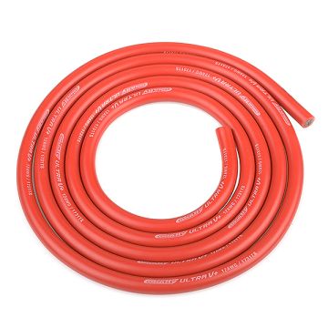 Corally Ultra V+ Silicone Wire Super Flexible Red 12awg 1731