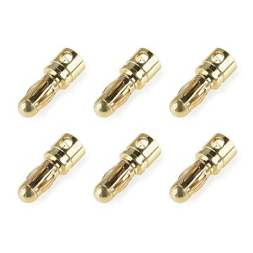 Corally Bullit Connector 3.5mm Male Spring Type Gold Plated