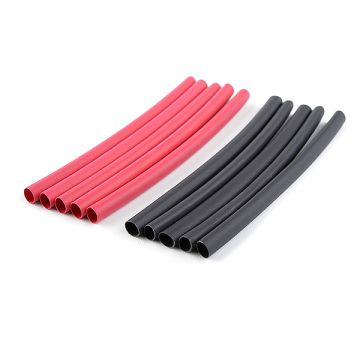Corally Shrink Tubing 3.2mm Red + Black 10 Pcs