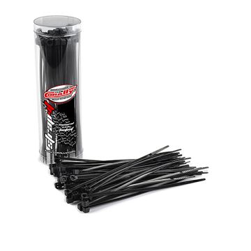 Corally Strapit Cable Tie Raps Black 2.5x100mm 50 Pcs