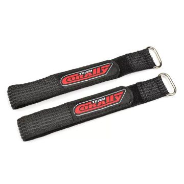 Corally Pro Battery Straps 250 X20mm Metal Buckle Silicone B