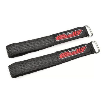 Corally Pro Battery Straps 300 X20mm Metal Buckle Silicone B