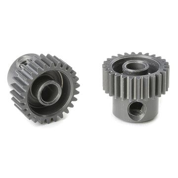 Corally 64 Dp Pinion Short Hard Anodised Al7075 26 Teeth Shaft Dia. 3.17mm