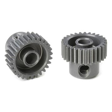Corally 64 Dp Pinion Short Hard Anodised Al7075 27 Teeth Shaft Dia. 3.17mm