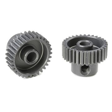 Corally 64 Dp Pinion Short Hard Anodised Al7075 31 Teeth Shaft Dia. 3.17mm