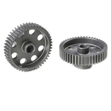 Corally 64 Dp Pinion Short Hard Anodised Al7075 48 Teeth Shaft Dia. 3.17mm