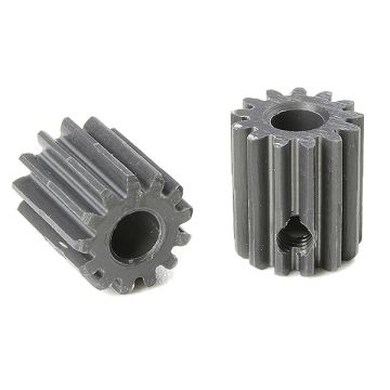 Corally 48 Dp Pinion Short Hard Anodised Al7075 13 Teeth Shaft Dia. 3.17mm