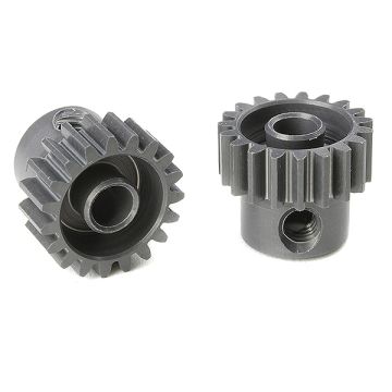 Corally 48 Dp Pinion Short Hard Anodised Al7075 19 Teeth Shaft Dia. 3.17mm