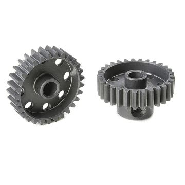 Corally 48 Dp Pinion Short Hard Anodised Al7075 29 Teeth Shaft Dia. 3.17mm