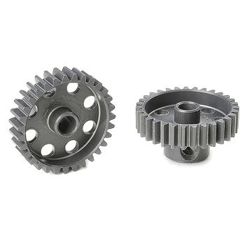 Corally 48 Dp Pinion Short Hard Anodised Al7075 31 Teeth Shaft Dia. 3.17mm