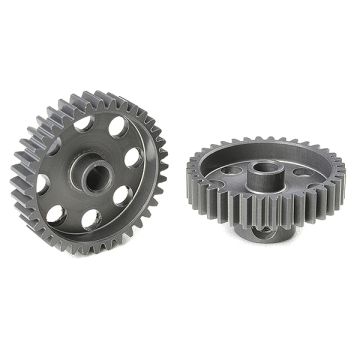 Corally 48 Dp Pinion Short Hard Anodised Al7075 36 Teeth Shaft Dia. 3.17mm