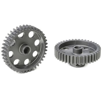 Corally 48 Dp Pinion Short Hard Anodised Al7075 40 Teeth Shaft Dia. 3.17mm
