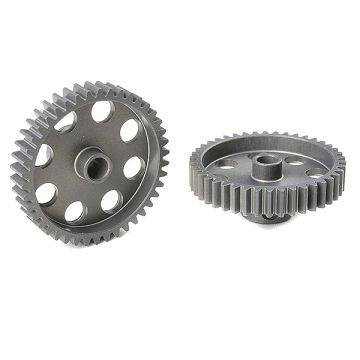 Corally 48 Dp Pinion Short Hard Anodised Al7075 42 Teeth Shaft Dia. 3.17mm