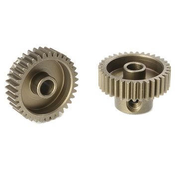 Corally 64 Dp Pinion Short Hardened Steel 35 Teeth Shaft Dia. 3.17mm