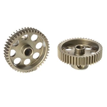 Corally 64 Dp Pinion Short Hardened Steel 46 Teeth Shaft Dia. 3.17mm