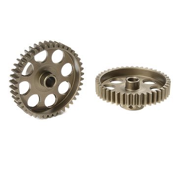 Corally 48 Dp Pinion Short Hardened Steel 42 Teeth Shaft Dia. 3.17mm