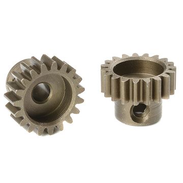 Corally M0.6 Pinion Short Hardened Steel 19T - 3.17mm Shaft