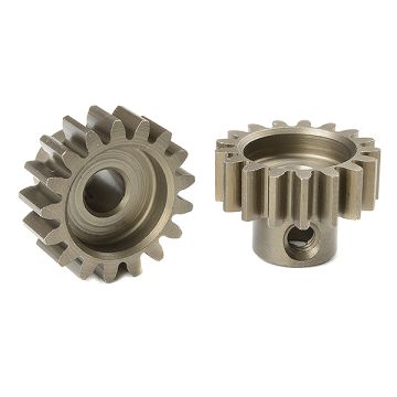 Corally M1.0 Pinion Short Hardened Steel 17 Teeth Shaft Dia. 5mm Mod1