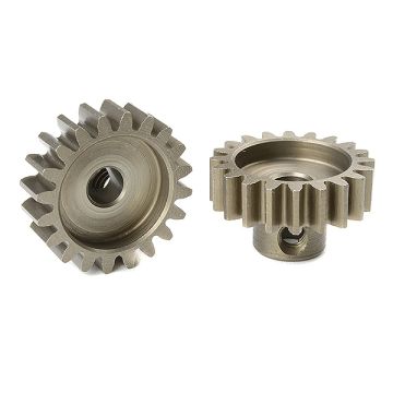 Corally M1.0 Pinion Short Hardened Steel 20 Teeth Shaft Dia. 5mm Mod1