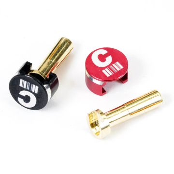Centro Lowpro Heatsink Plug Connector Grips W/4mm Bullets