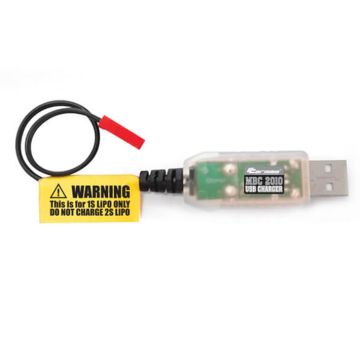 Carisma GT24B LiPo 1S Battery USB Charger