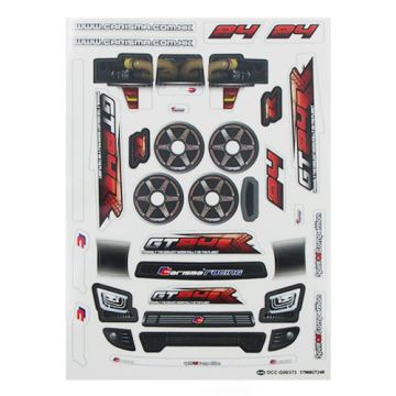 Carisma GT24R Rally Car Decal Sheet