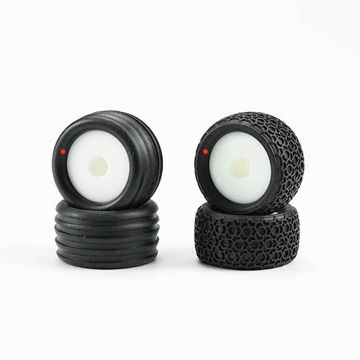 Carisma GT24ST Tyre Set Mounted (30 Shore)