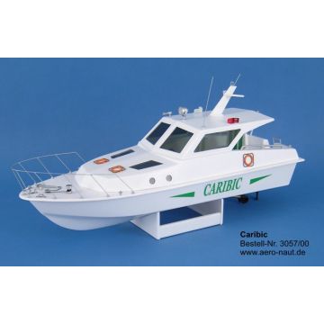 Aero-Naut Caribic Motor Yacht 1:32 Scale RC Boat Kit