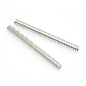 CEN Racing M3x69mm Threaded Aluminium Link (Silver Anodized) , 2pcs