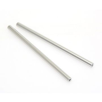 CEN Racing M3x117mm Threaded Aluminium Link (Silver Anodized) , 2pcs