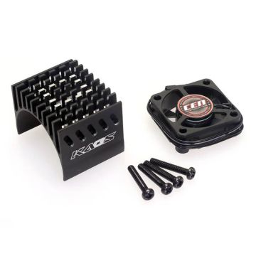CEN Racing Aluminium Heatsink Black (1/8th Puma Rally1)