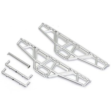 CEN Racing 210WB Chrome Chassis Plate Set