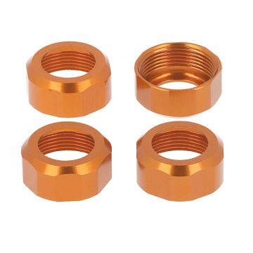 CEN Racing Shock Cap (Orange Anodized) 4pcs