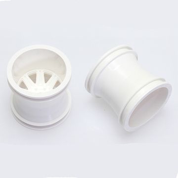 CEN Monster Truck Wheel (White) 2.2" X 2.4"