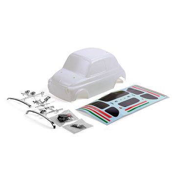 CEN Fiat Abarth 595 Painted Body W/ Decal (175 Wb)