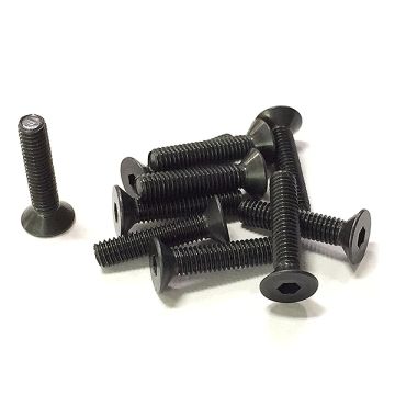 CEN M3x14mm Hex Socket Flat Head Socket Screw (10pcs)