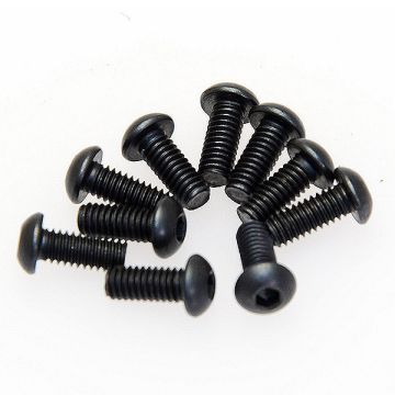 CEN M2.5x6mm Button Head Hex Socket Screw (10pcs)