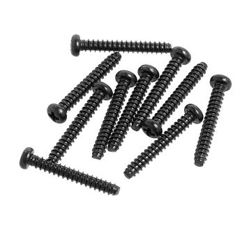 CEN M2.6x18mm Tp Round Head Screw (10pcs)