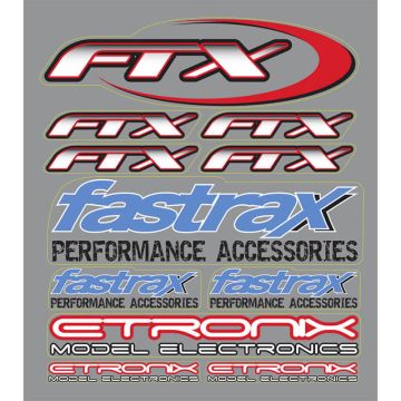 CML FTX/Fastrax/Etronix/Voltz Mini Decal Sheet