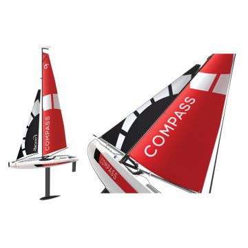 Volantex Compass Yacht Sail Boat RTR - Ideal for Beginners!