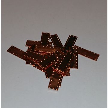 5x15mm Copper Tile Plates for Model Ship Hull Kits (Pack of 100)