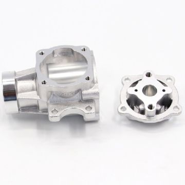 RCGF Stinger Engine Parts - Crankcase Lower & Backplate (15cc Side Exhaust)