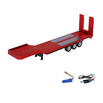 Huina RC Haulage Flatbed Trailer for Scania 770S – Red